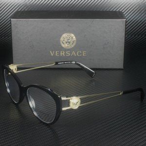 Versace Black Women's Eyeglasses! NEW!